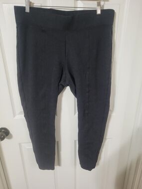 Old Navy Womens Black Ponte Knit Leggings